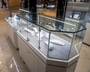 Master Fine Jewellers Octagon Showcase