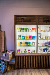 Cannabis Dispensary Display Cases