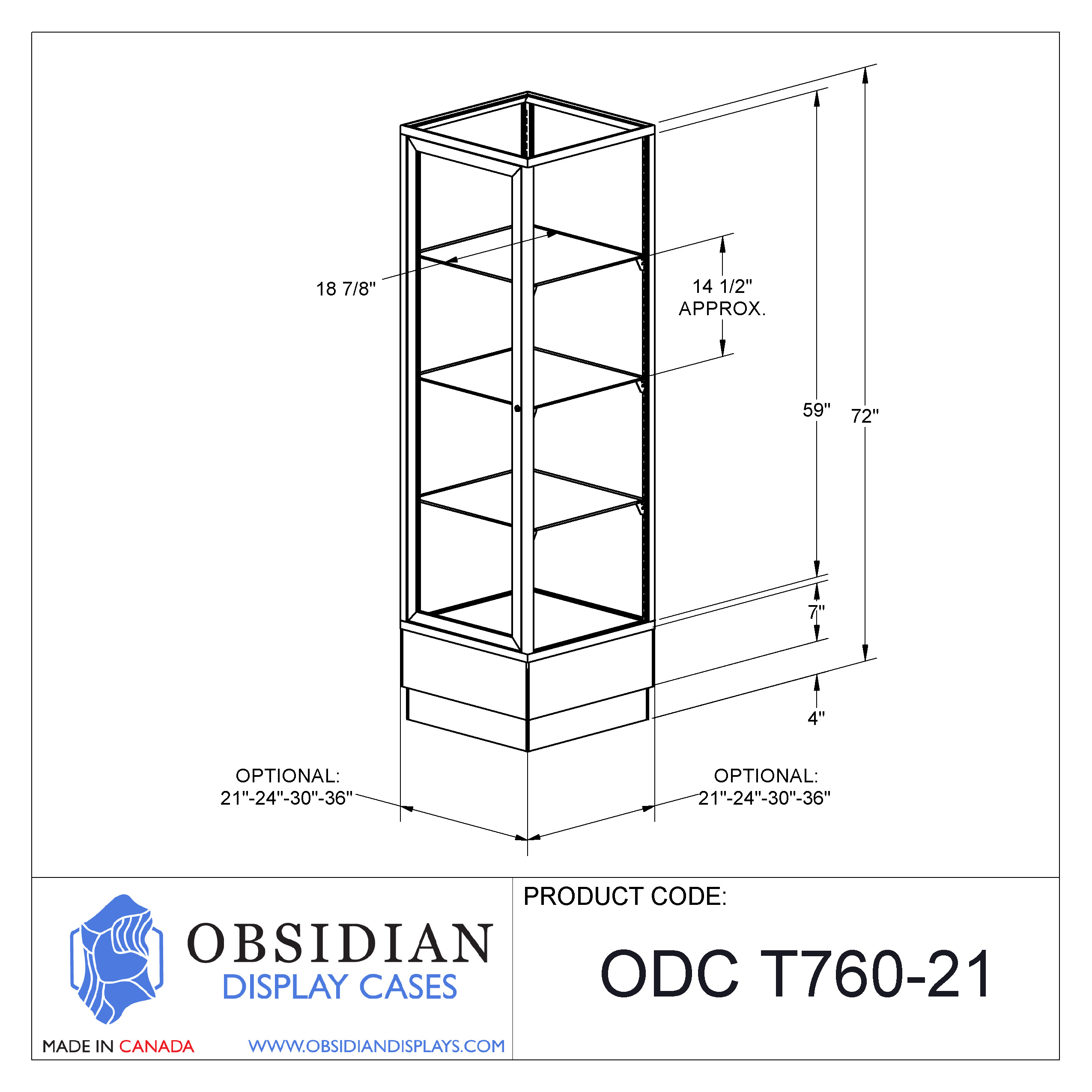 2/3 Tall Tower Display - Image 9