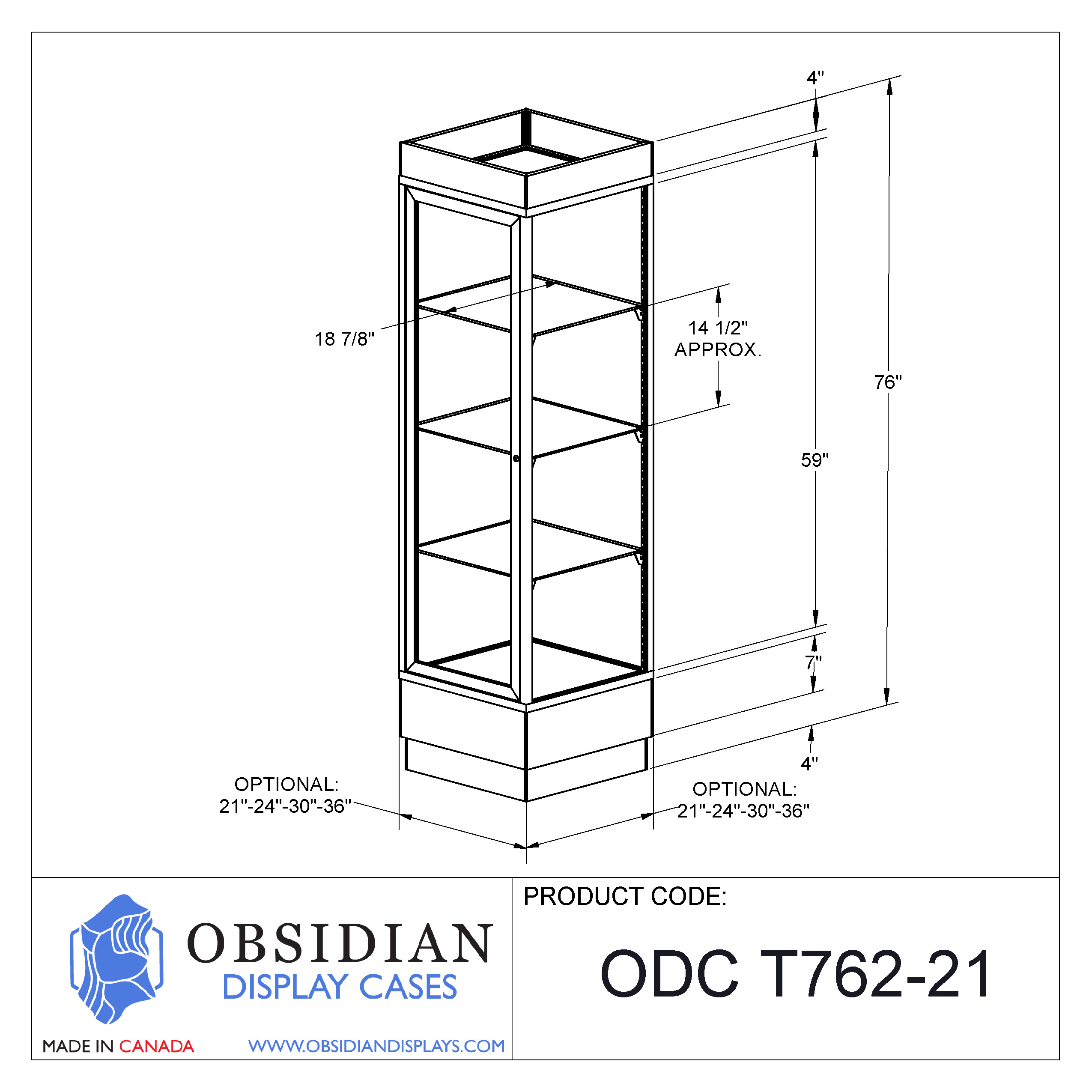 2/3 Tall Tower Display - Image 18