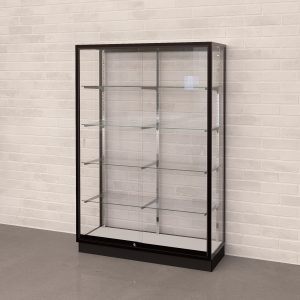 Full Style Glass Back Wallcase