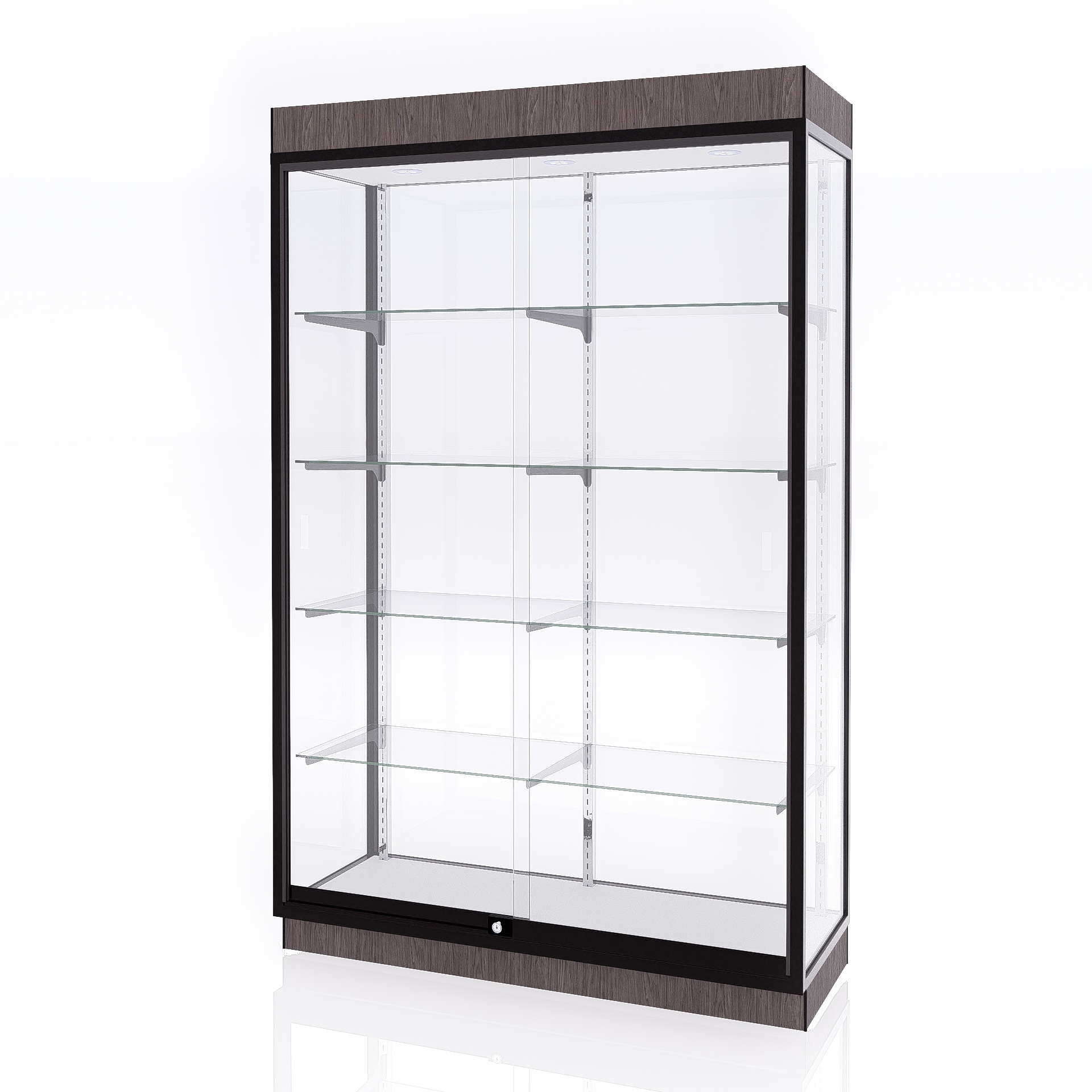 Full Style Glass Back Wallcase - Image 13